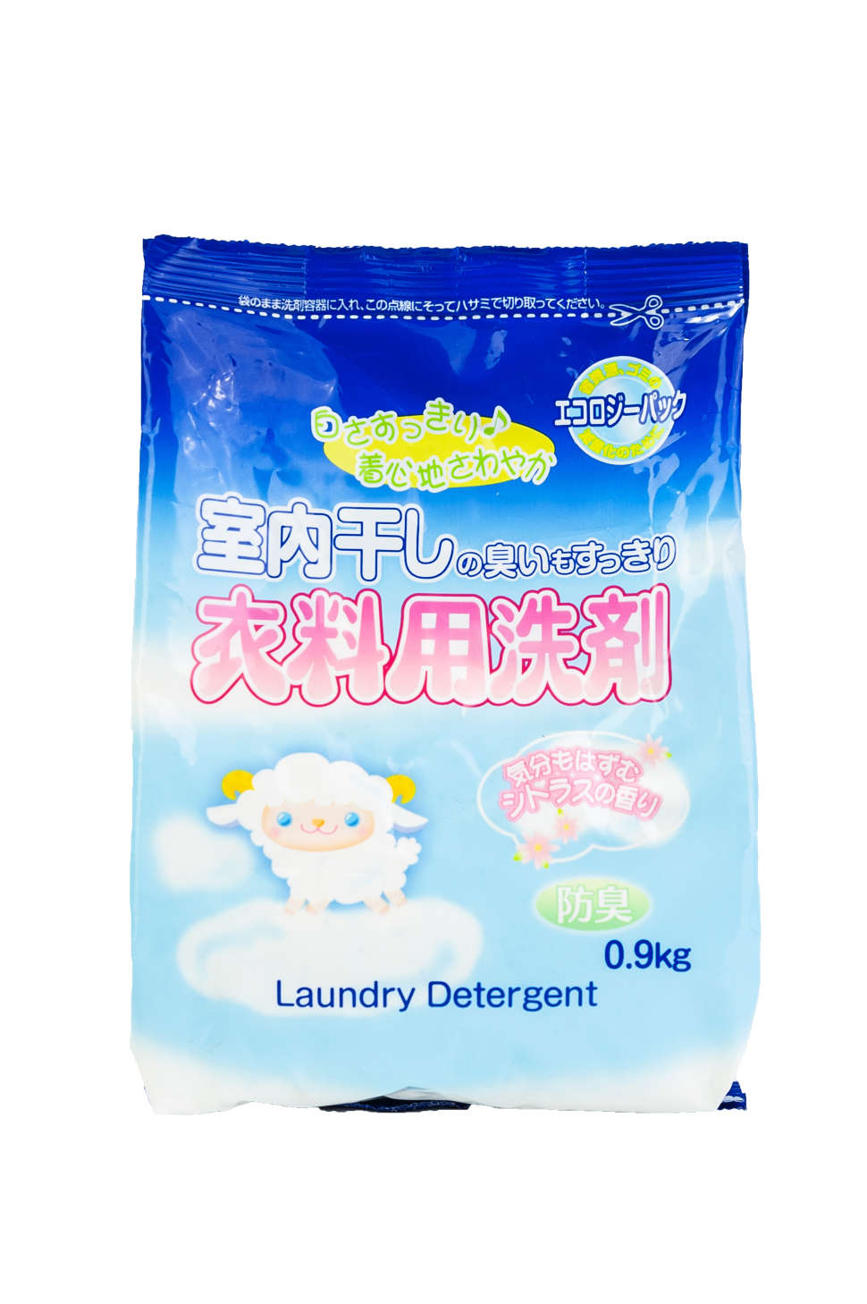 RS Detergent powder designed for drying clothes indoors 