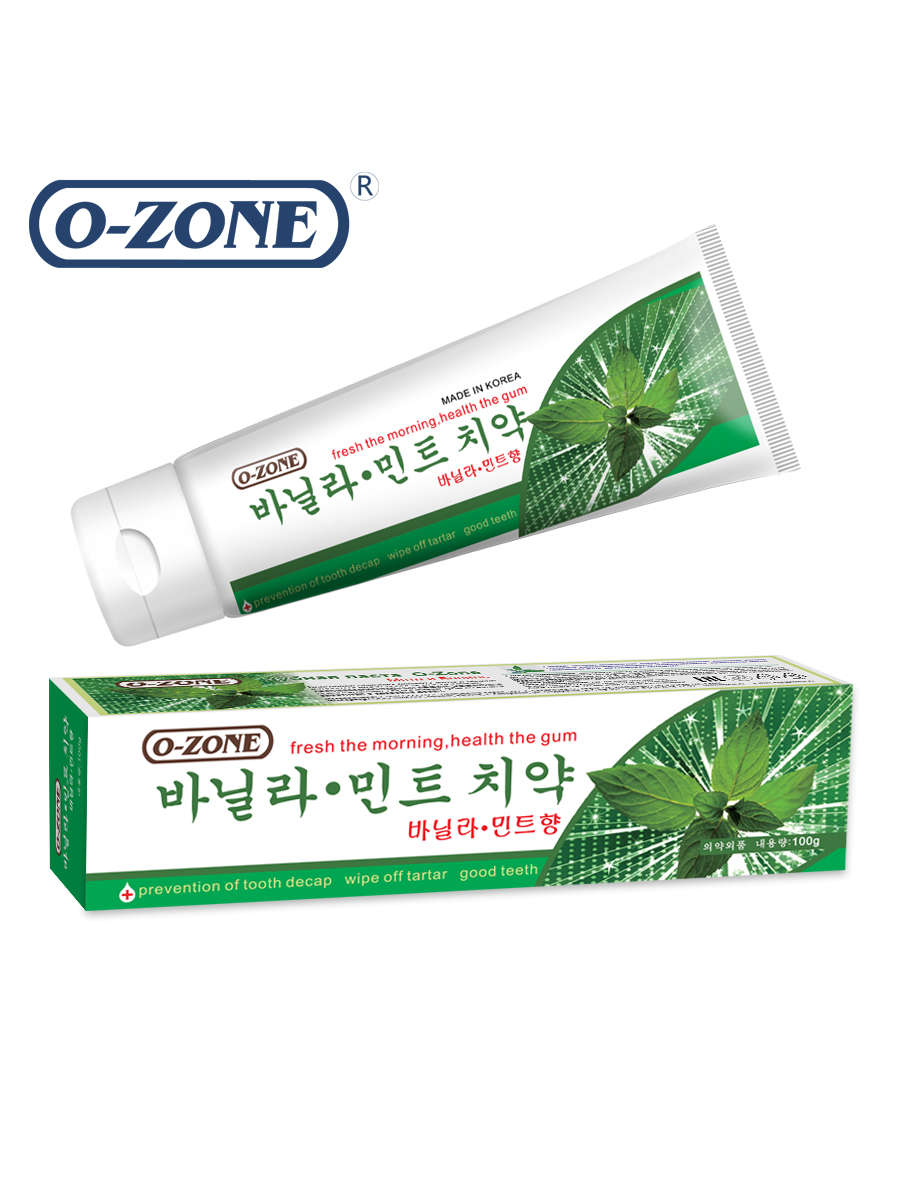 O-ZONE VANILLA MINT toothpaste 