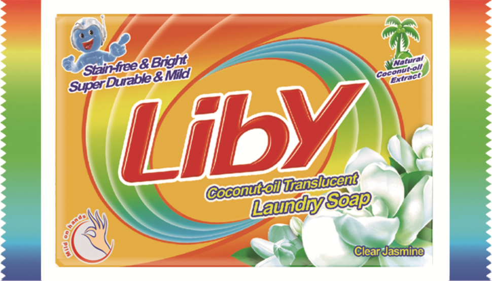 LIBY Coconut-oil translucent laundry soap 