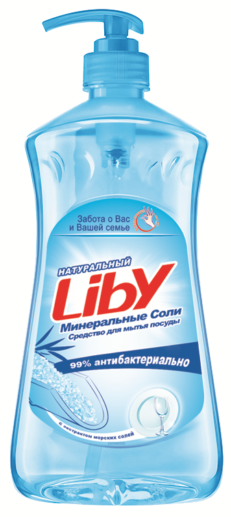 LIBY Sea salt dishwashing liquid 1,1kg 