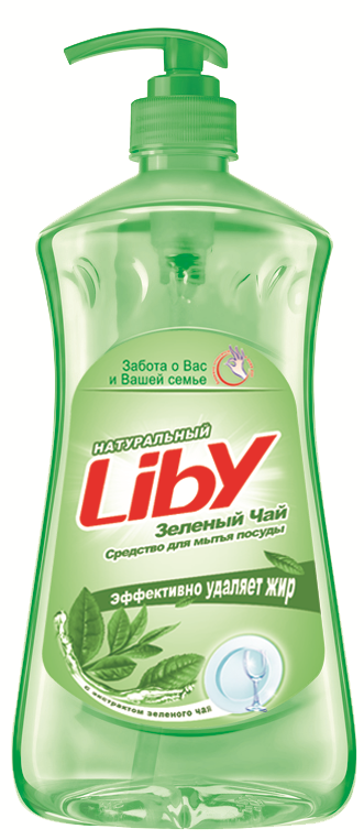 LIBY Green tea dishwashing liquid 1,1kg 
